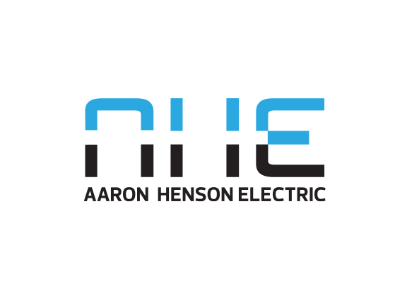 A logo of aaron henson electric