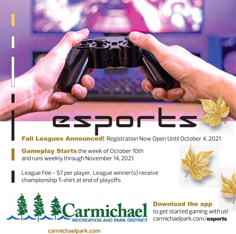 A poster of the esports tournament with two hands holding game controllers.